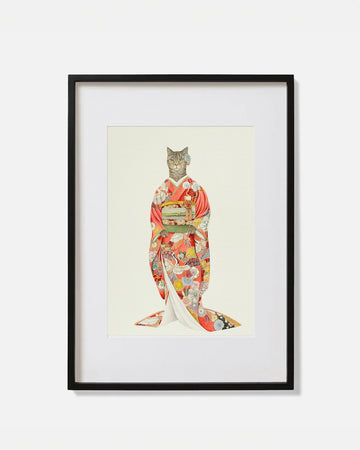 Tsuru (Red Kimono)