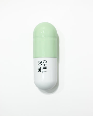 Chill Pill 20 mg - Mint Green & White