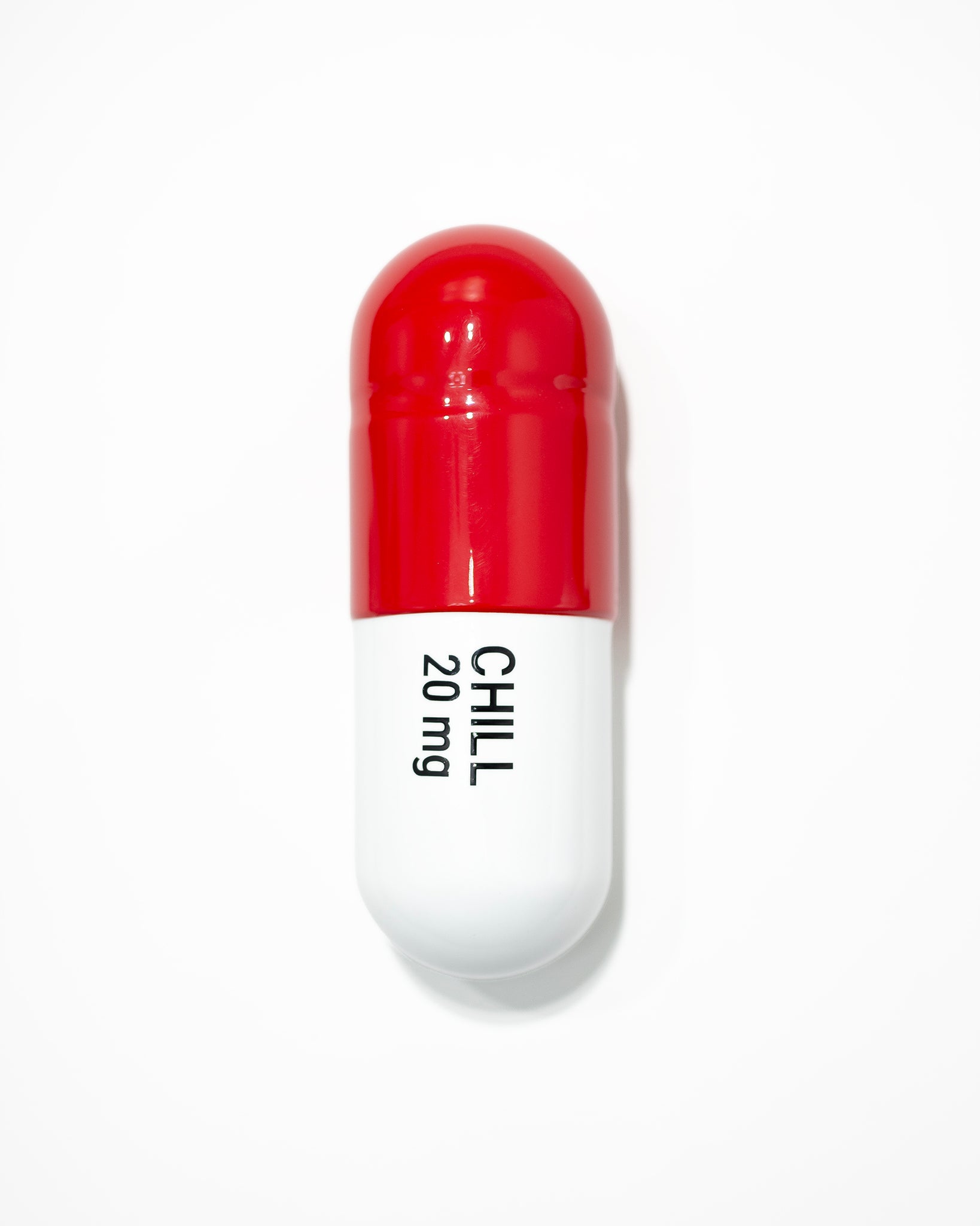 Chill Pill 20 mg - Red & White
