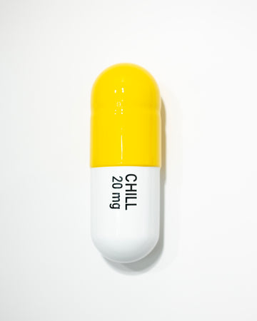Chill Pill 20 mg - Yellow & White