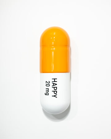 Happy Pill 20 mg - Orange & White