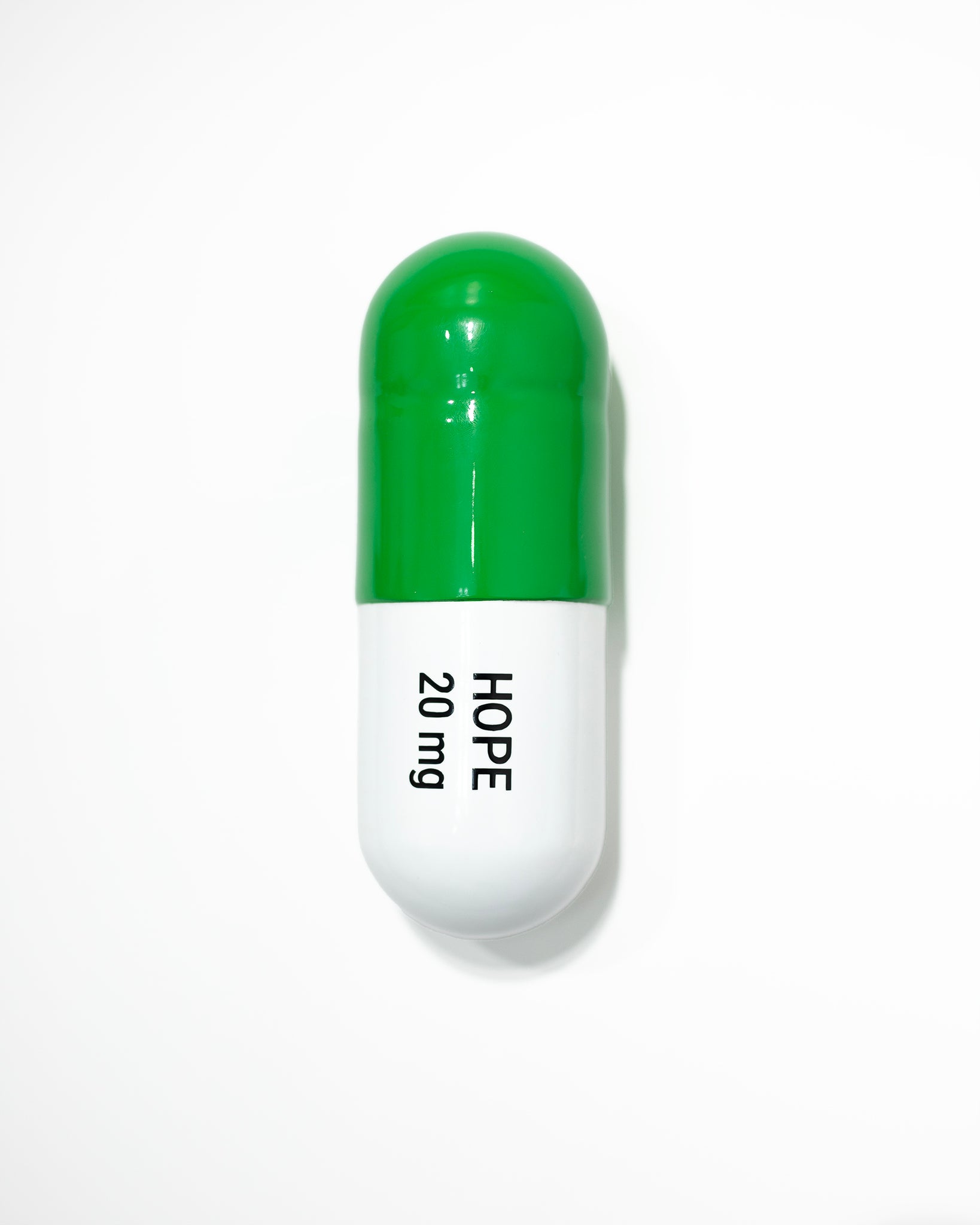 Hope Pill 20 mg - Green & White
