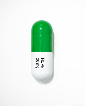 Hope Pill 20 mg - Green & White