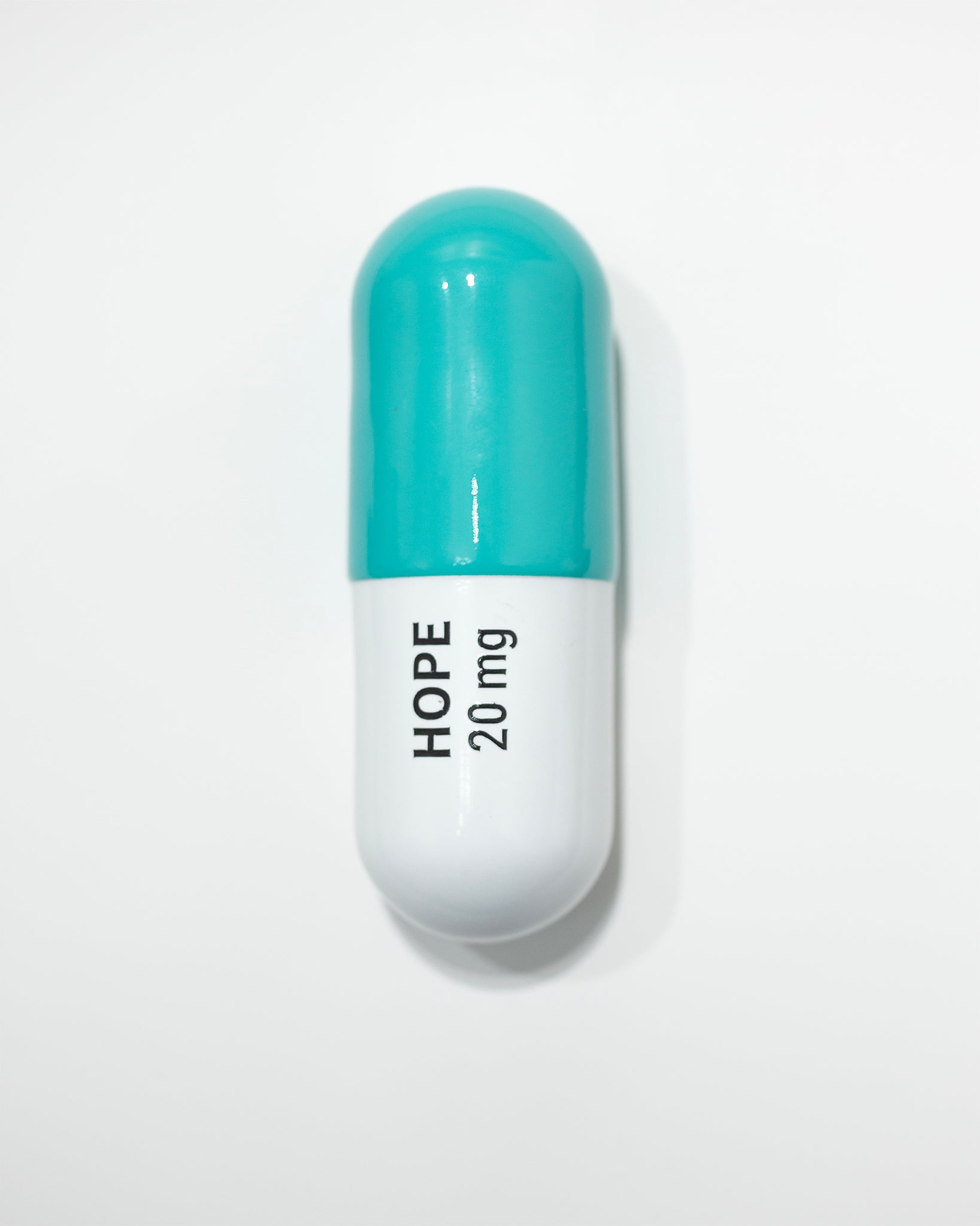 Hope Pill 20 mg - Teal & White
