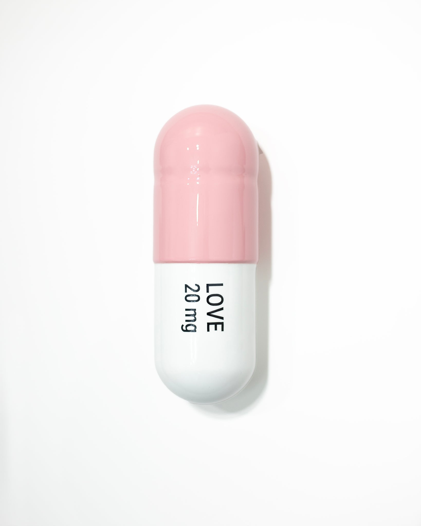 Love Pill 20 mg - Light Pink & White