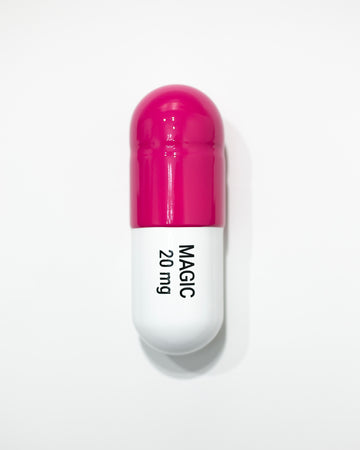 Magic Pill 20 mg - Magenta & White